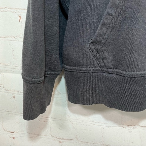 The North Face Sweatshirt Mens Large Black Dome Logo Hoodie Pullover - Picture 6 of 7